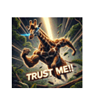 キリン無双！！！！（個別スタンプ：21）