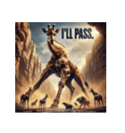 キリン無双！！！！（個別スタンプ：36）