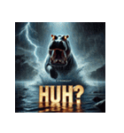 リアルカバ！！！（個別スタンプ：4）