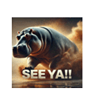 リアルカバ！！！（個別スタンプ：6）