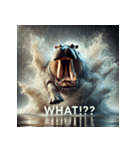 リアルカバ！！！（個別スタンプ：8）