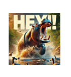 リアルカバ！！！（個別スタンプ：10）