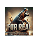 リアルカバ！！！（個別スタンプ：12）