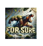 リアルカバ！！！（個別スタンプ：13）