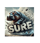 リアルカバ！！！（個別スタンプ：14）