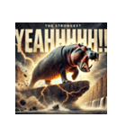 リアルカバ！！！（個別スタンプ：16）