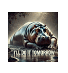 リアルカバ！！！（個別スタンプ：17）