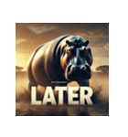 リアルカバ！！！（個別スタンプ：40）