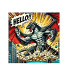 ドラゴン・ギガクラッシュ！！（個別スタンプ：1）