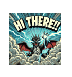 ドラゴン・ギガクラッシュ！！（個別スタンプ：3）