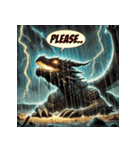 ドラゴン・ギガクラッシュ！！（個別スタンプ：17）