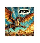 ドラゴン・ギガクラッシュ！！（個別スタンプ：24）