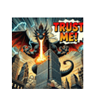 ドラゴン・ギガクラッシュ！！（個別スタンプ：28）