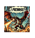 ドラゴン・ギガクラッシュ！！（個別スタンプ：30）