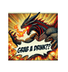 ドラゴン・ギガクラッシュ！！（個別スタンプ：32）