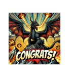 ドラゴン・ギガクラッシュ！！（個別スタンプ：36）