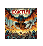 ドラゴン・ギガクラッシュ！！（個別スタンプ：37）