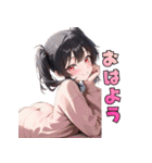 ペロッと誘惑♡あめ舐めガール（個別スタンプ：2）