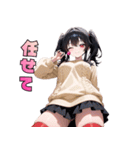 ペロッと誘惑♡あめ舐めガール（個別スタンプ：8）