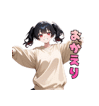 ペロッと誘惑♡あめ舐めガール（個別スタンプ：16）