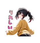 ペロッと誘惑♡あめ舐めガール（個別スタンプ：20）