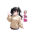 ペロッと誘惑♡あめ舐めガール（個別スタンプ：21）