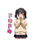 ペロッと誘惑♡あめ舐めガール（個別スタンプ：30）