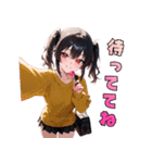 ペロッと誘惑♡あめ舐めガール（個別スタンプ：37）