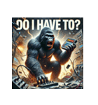 THE GORILLA ― 覚醒の咆哮 ―（個別スタンプ：5）