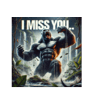 THE GORILLA ― 覚醒の咆哮 ―（個別スタンプ：6）