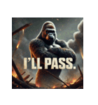 THE GORILLA ― 覚醒の咆哮 ―（個別スタンプ：7）