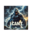 THE GORILLA ― 覚醒の咆哮 ―（個別スタンプ：8）