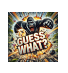 THE GORILLA ― 覚醒の咆哮 ―（個別スタンプ：34）