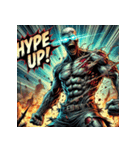 アメコミ爆裂ゾンビ（個別スタンプ：4）