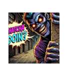 アメコミ爆裂ゾンビ（個別スタンプ：7）