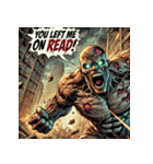 アメコミ爆裂ゾンビ（個別スタンプ：8）