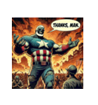 アメコミ爆裂ゾンビ（個別スタンプ：11）