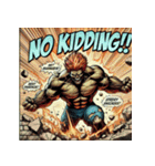 アメコミ爆裂ゾンビ（個別スタンプ：16）