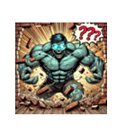 アメコミ爆裂ゾンビ（個別スタンプ：19）