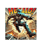 アメコミ爆裂ゾンビ（個別スタンプ：21）