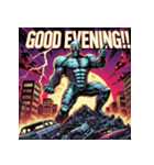 アメコミ爆裂ゾンビ（個別スタンプ：23）