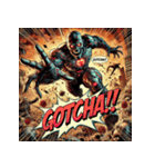 アメコミ爆裂ゾンビ（個別スタンプ：24）