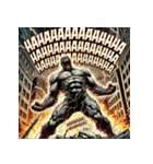 アメコミ爆裂ゾンビ（個別スタンプ：25）