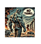 アメコミ爆裂ゾンビ（個別スタンプ：26）