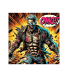 アメコミ爆裂ゾンビ（個別スタンプ：27）