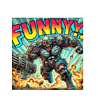 アメコミ爆裂ゾンビ（個別スタンプ：28）