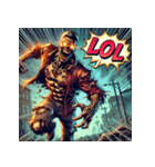 アメコミ爆裂ゾンビ（個別スタンプ：29）