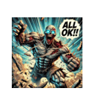 アメコミ爆裂ゾンビ（個別スタンプ：30）