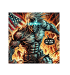 アメコミ爆裂ゾンビ（個別スタンプ：31）