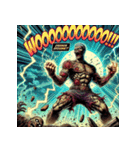 アメコミ爆裂ゾンビ（個別スタンプ：32）